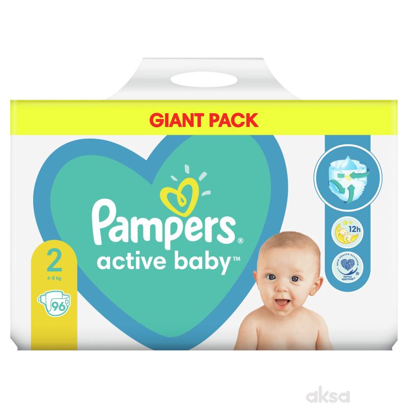 Pampers pelene GP 2 mini 4-8kg 96 kom 