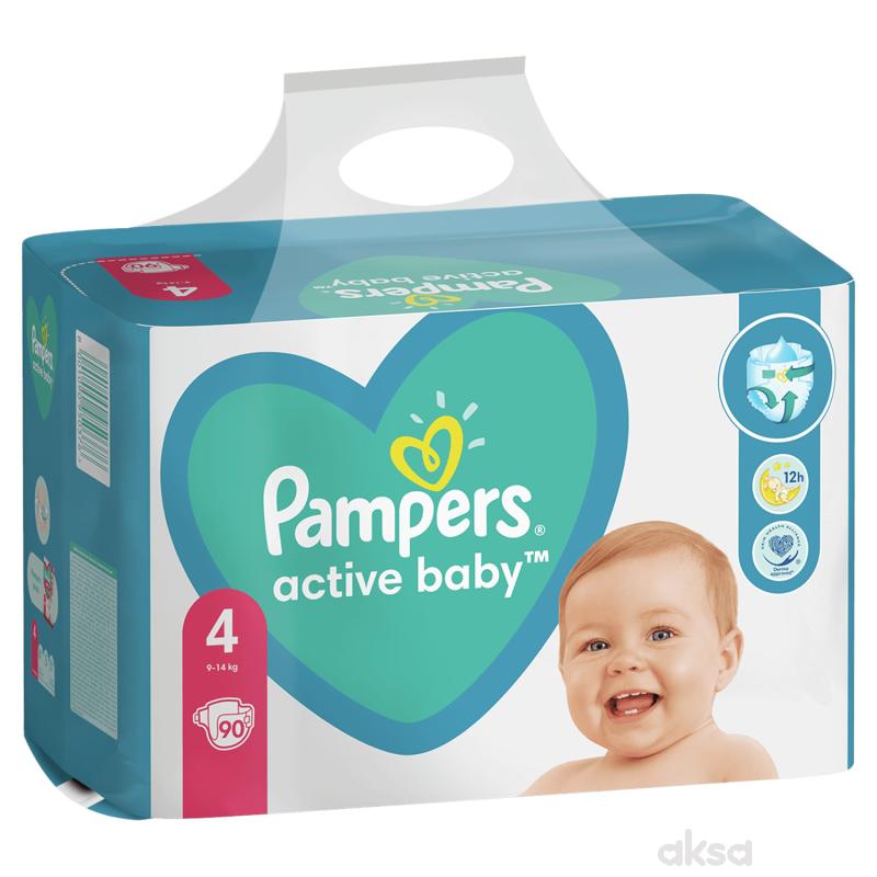 Pampers pelene bag 4 maxi 9-14kg 90 kom