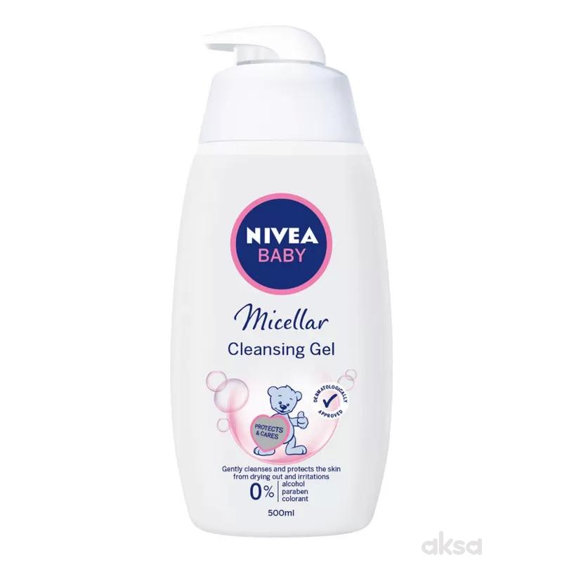 Nivea baby micelarni gel za kupanje 500ml 