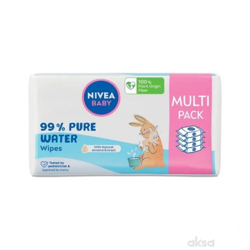 Nivea baby vlažne maramice fresh&pure 4x63kom 