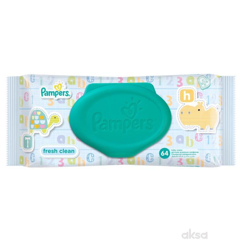 Pampers baby vlažne maramice fresh 64kom