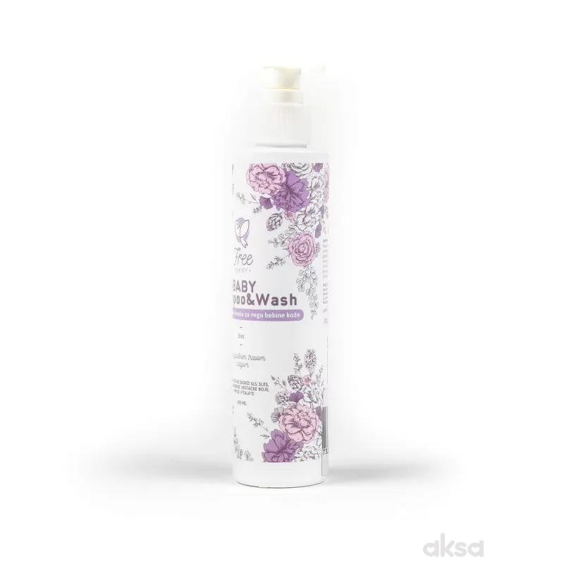 Freebaby šampon i kupka 200ml 