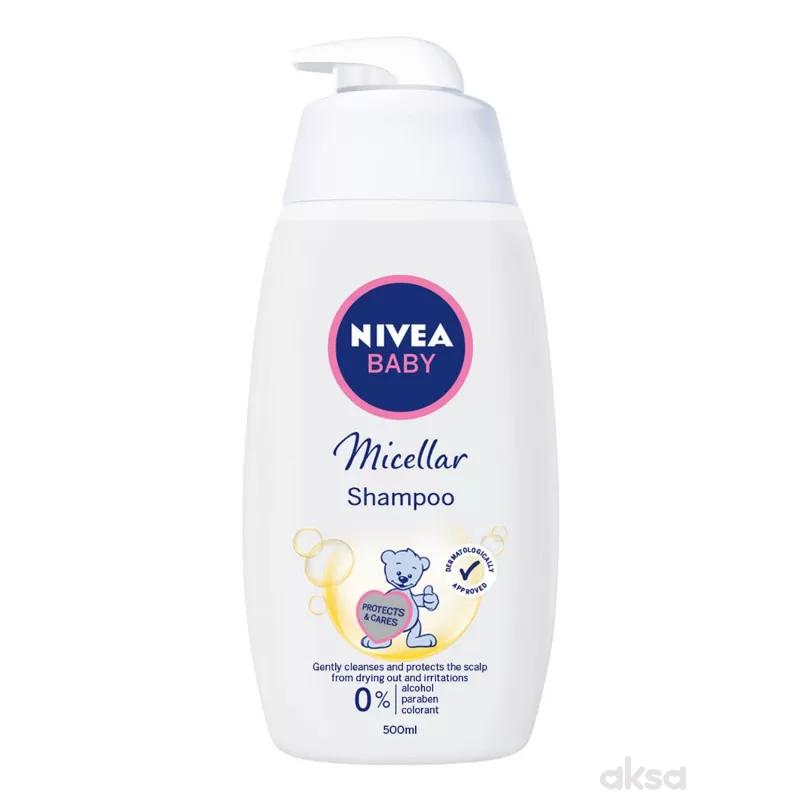 Nivea baby micelarni šampon 500ml 