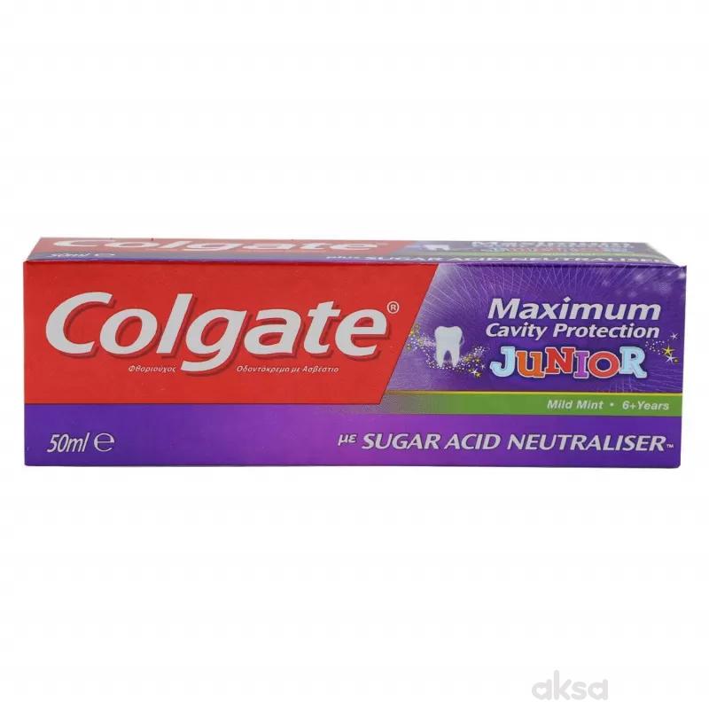 Colgate pasta max cavity protection junior 50ml 