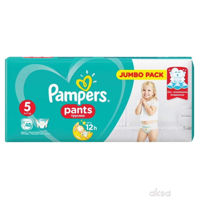 Pampers pants pelene JP 5 junior 12-18kg 48kom
