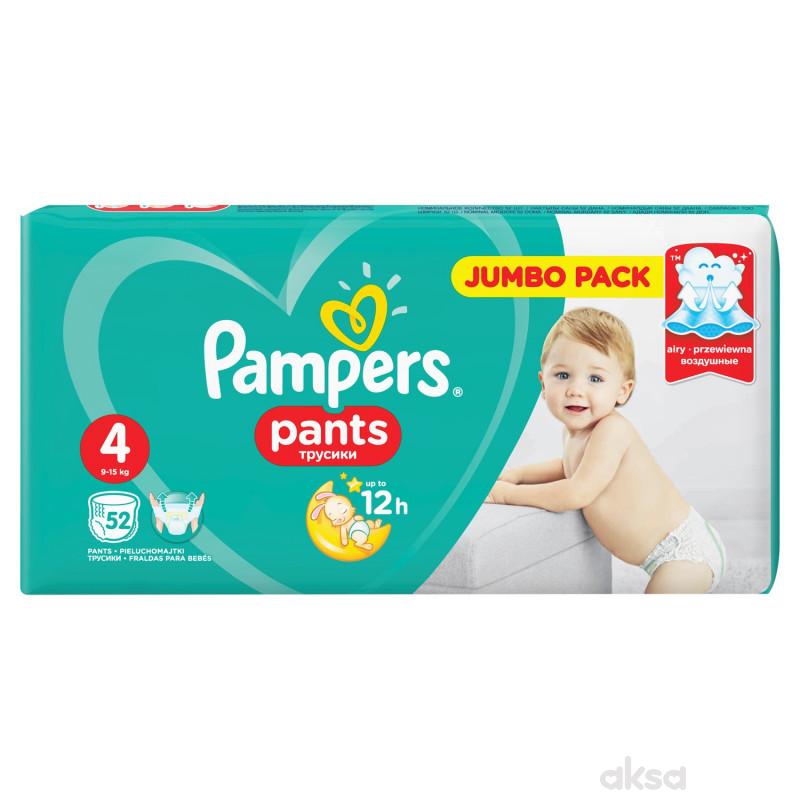 Pampers pants pelene JP 4 maxi 9-14kg 52kom 