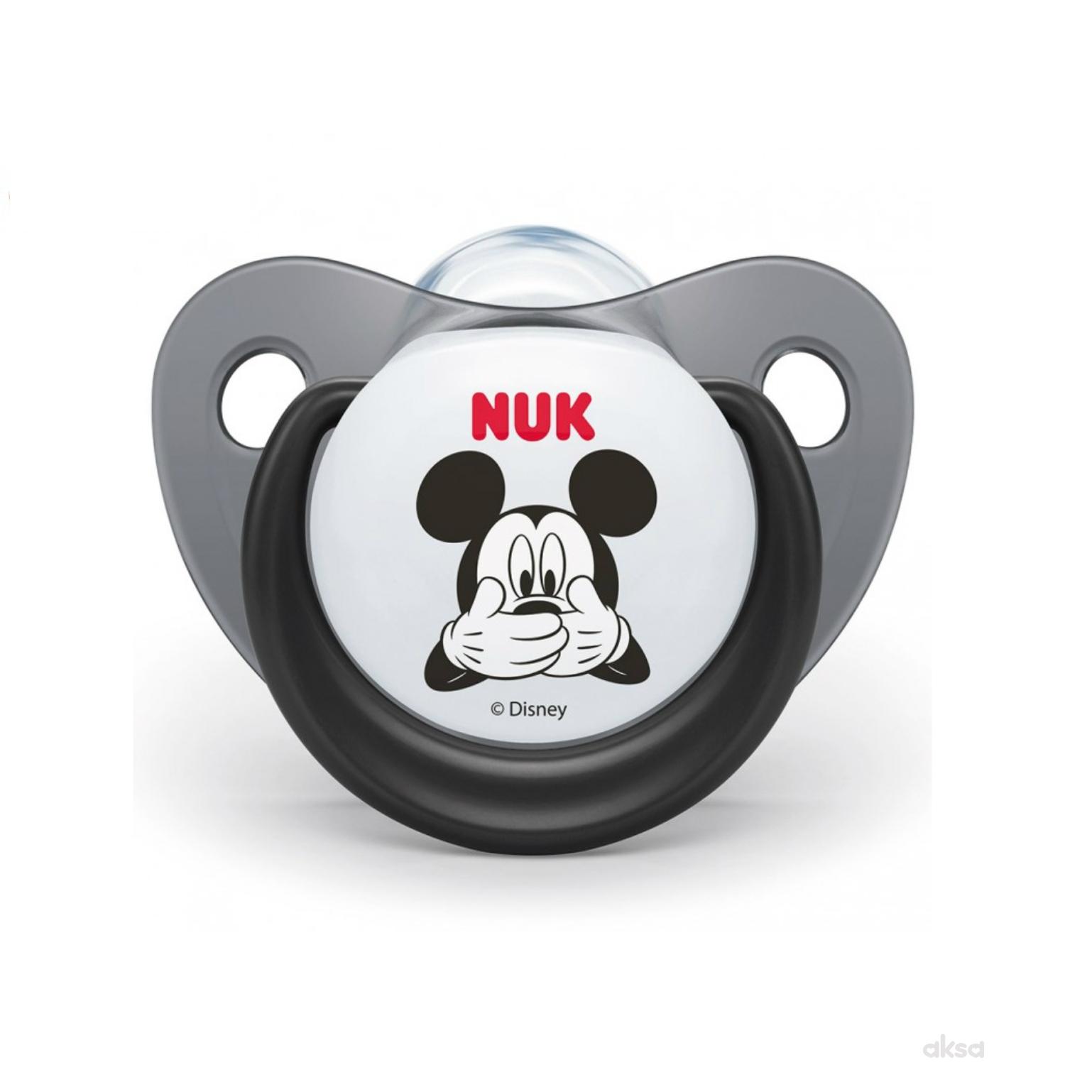 Nuk laža silikon Mickey, 6-18m new