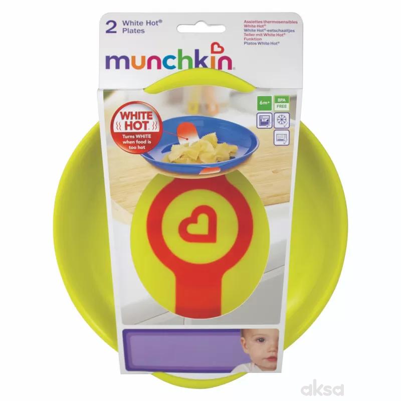 Munchkin termoosetljivi tanjiri, 2 komada 