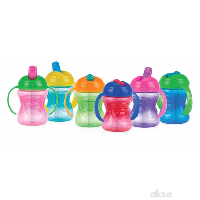 Nuby čaša sa slamčicom 240ml