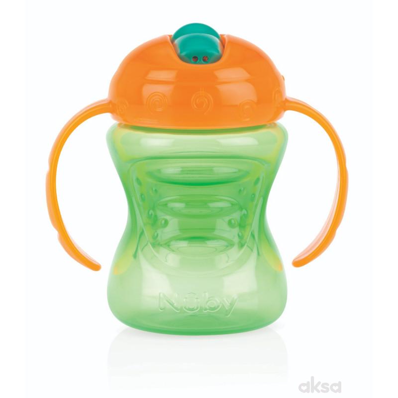 Nuby čaša sa slamčicom 240ml
