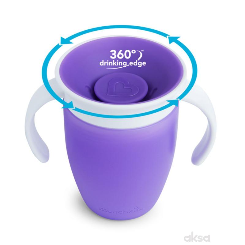 Munchkin čaša sa ručkama Miracle 360, 207ml, 6m+