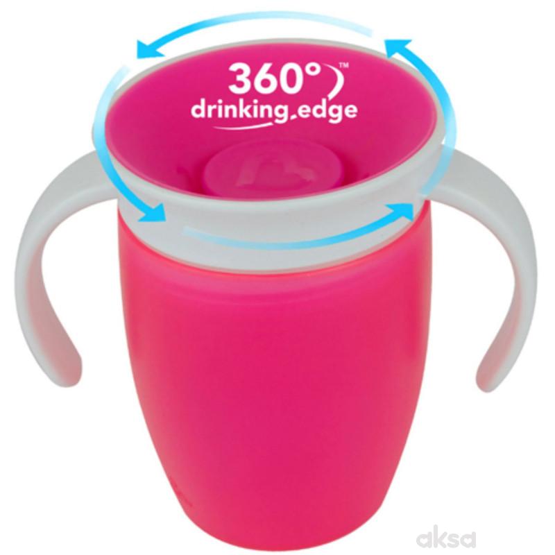 Munchkin čaša sa ručkama Miracle 360, 207ml, 6m+