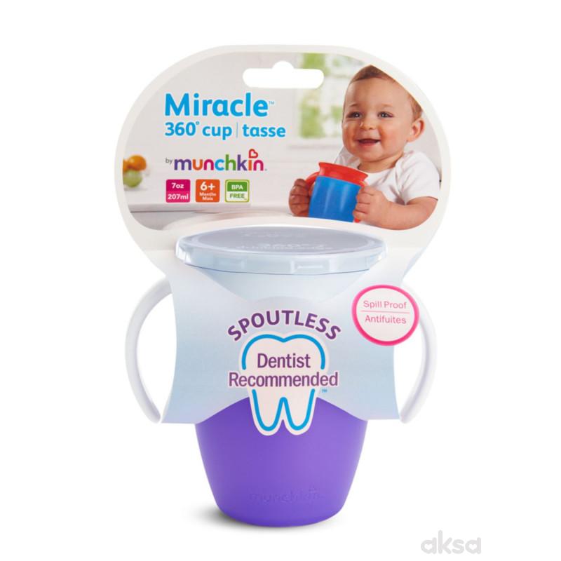 Munchkin čaša sa ručkama Miracle 360, 207ml, 6m+ 