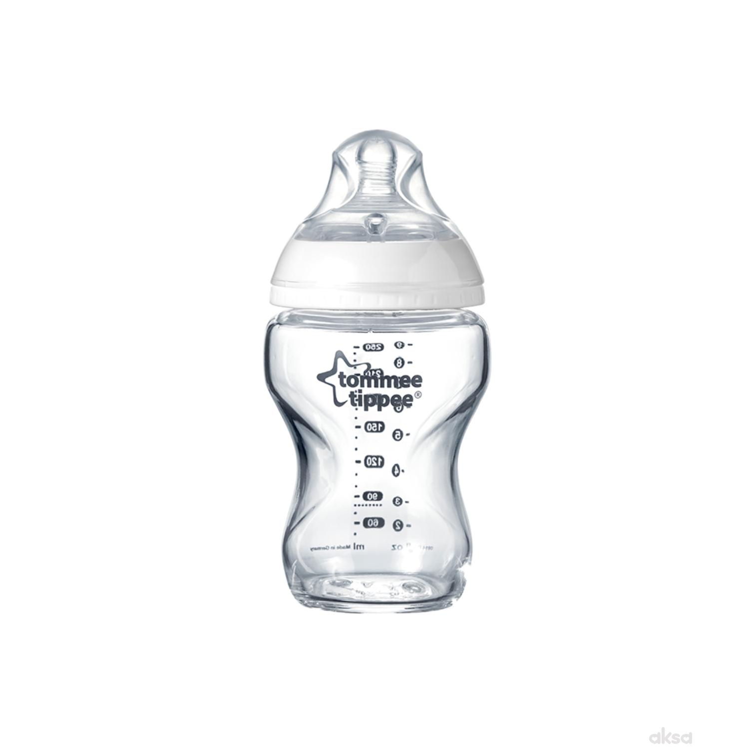 Tommee Tippee staklena flašica Easyvent 250 ml 0m+