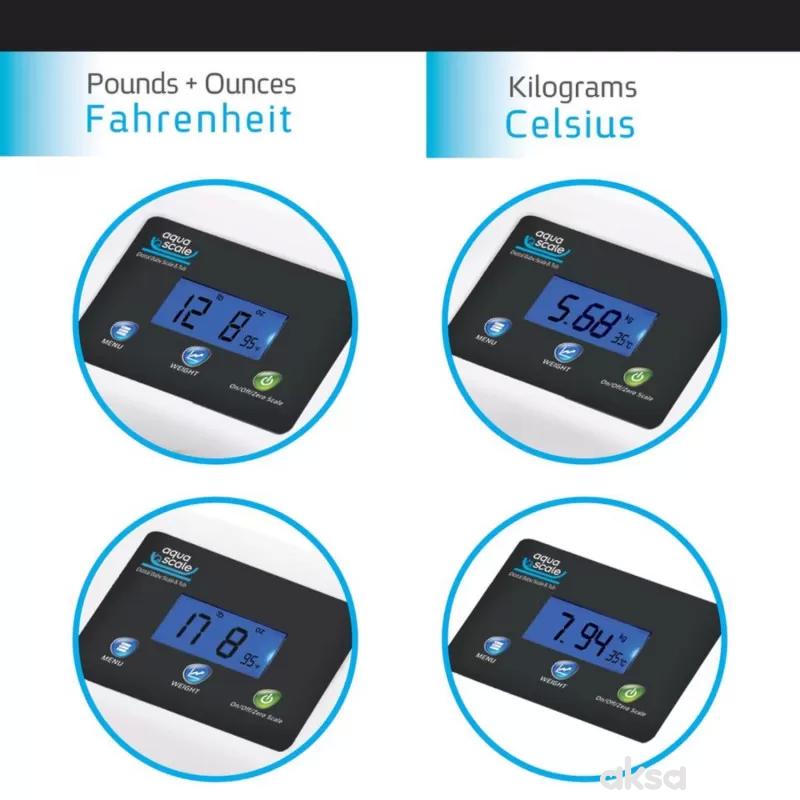 Aquascale digitalna vaga i kadica