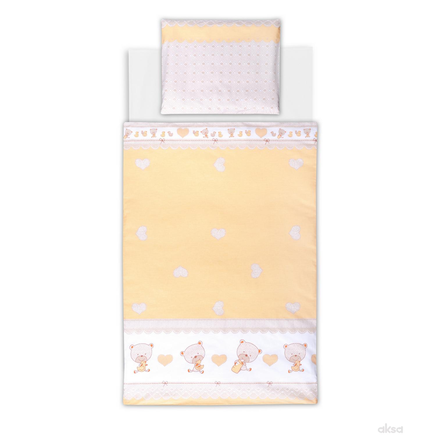 Baby Textil posteljina Baby bear 3/1,80x120CM