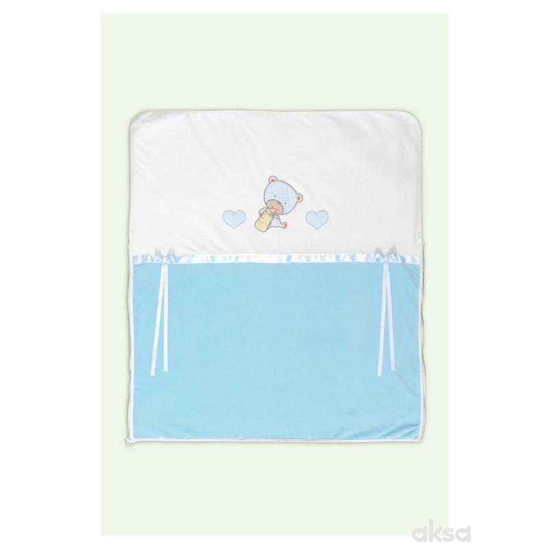 Baby Textil prekrivač-vreća 2u1,na driker,pliš 