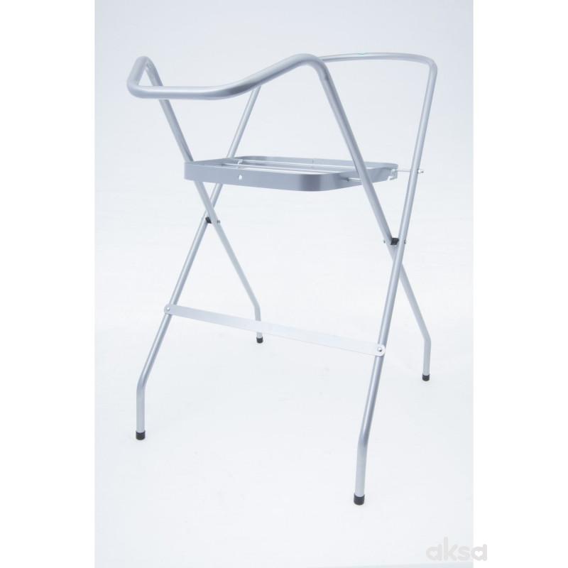 Tega Metalni stalak za kadicu 86cm srebrni 