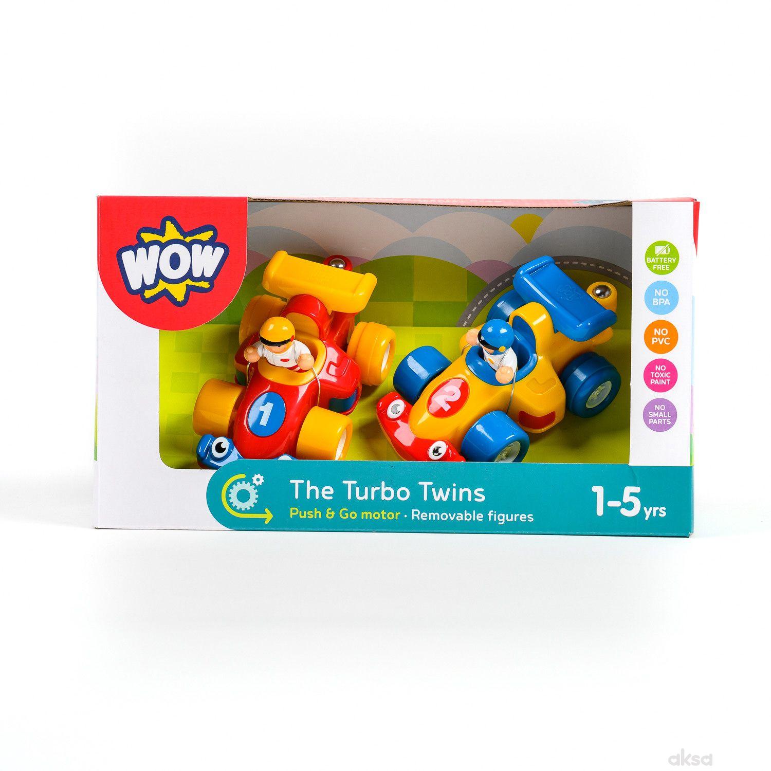 Wow igračka turbo autići The Turbo Twins