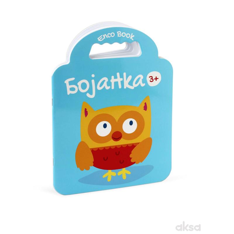 Enco book, bojanka - sova E0210