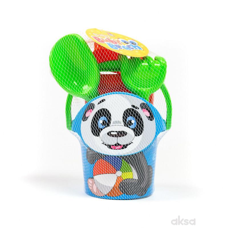 Androni Giocattoli kofica za pesak baby panda 