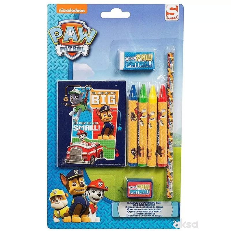 Paw Patrol Set za bojenje 8 delova 