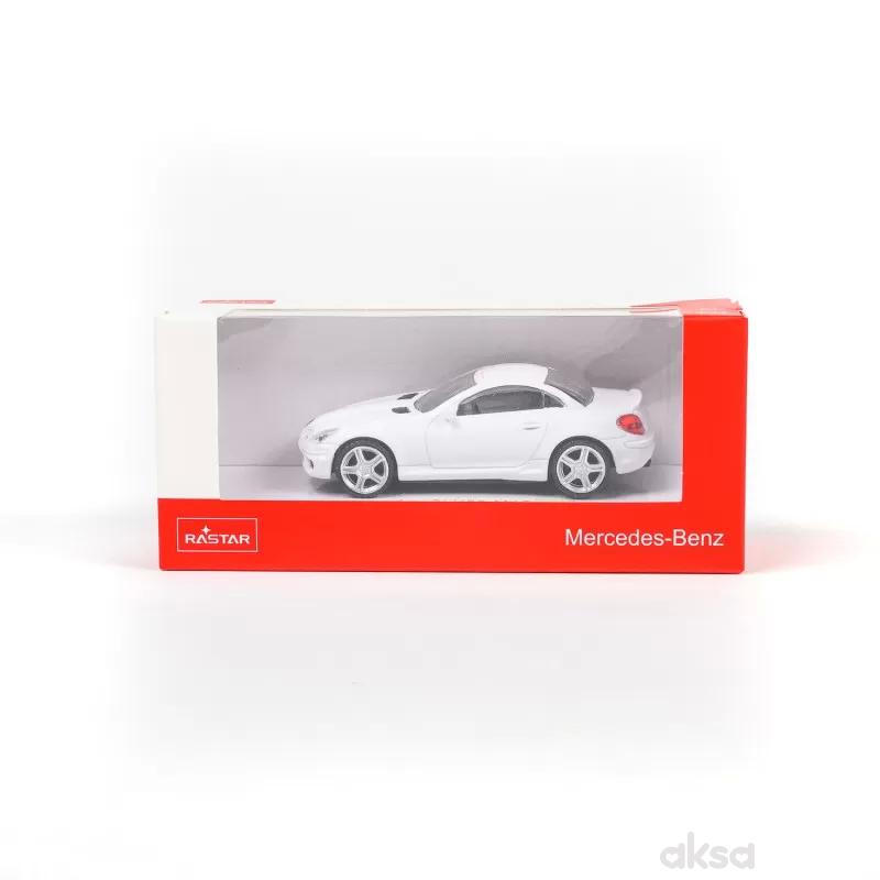 Rastar automobil Mercedes SLK 1:43 - bela 