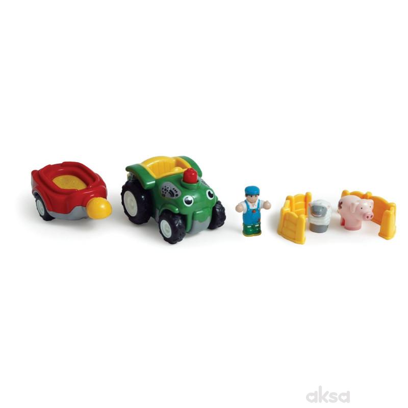 Wow igračka traktor sa prikolicom Bumpety Bump Ber