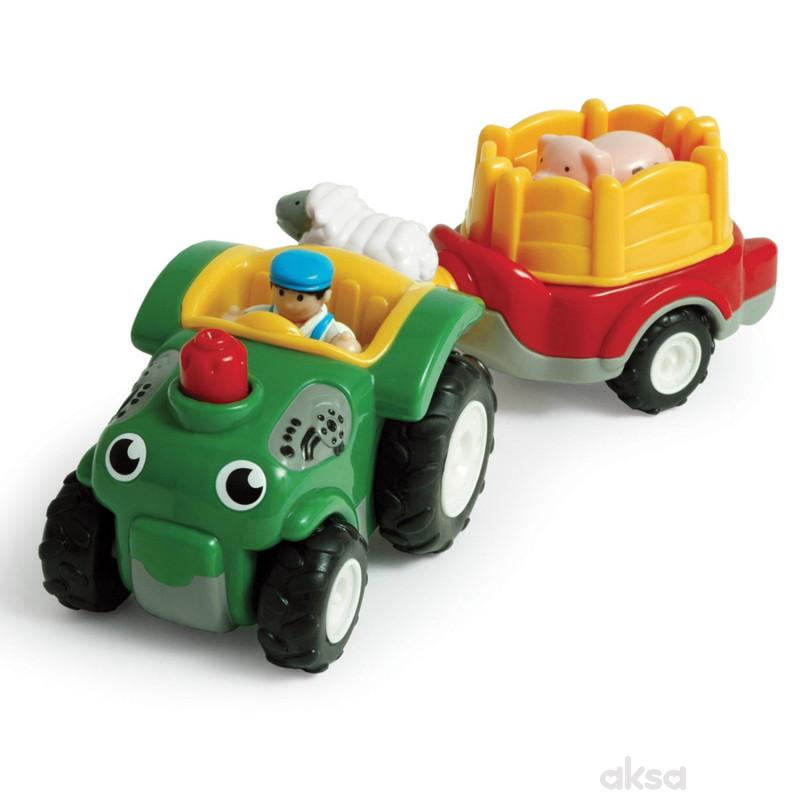 Wow igračka traktor sa prikolicom Bumpety Bump Ber
