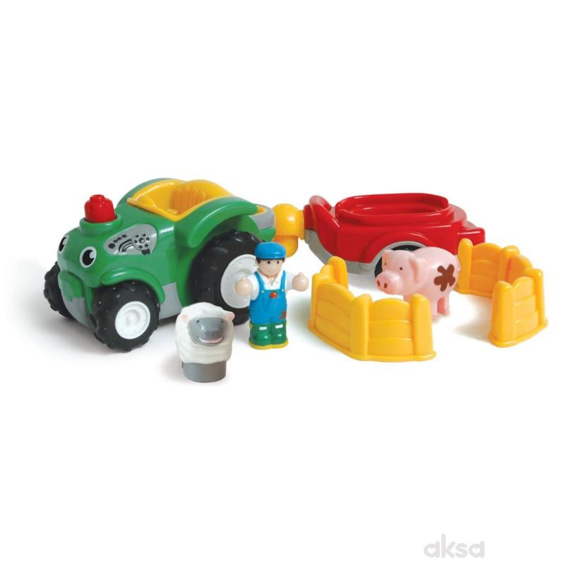 Wow igračka traktor sa prikolicom Bumpety Bump Ber