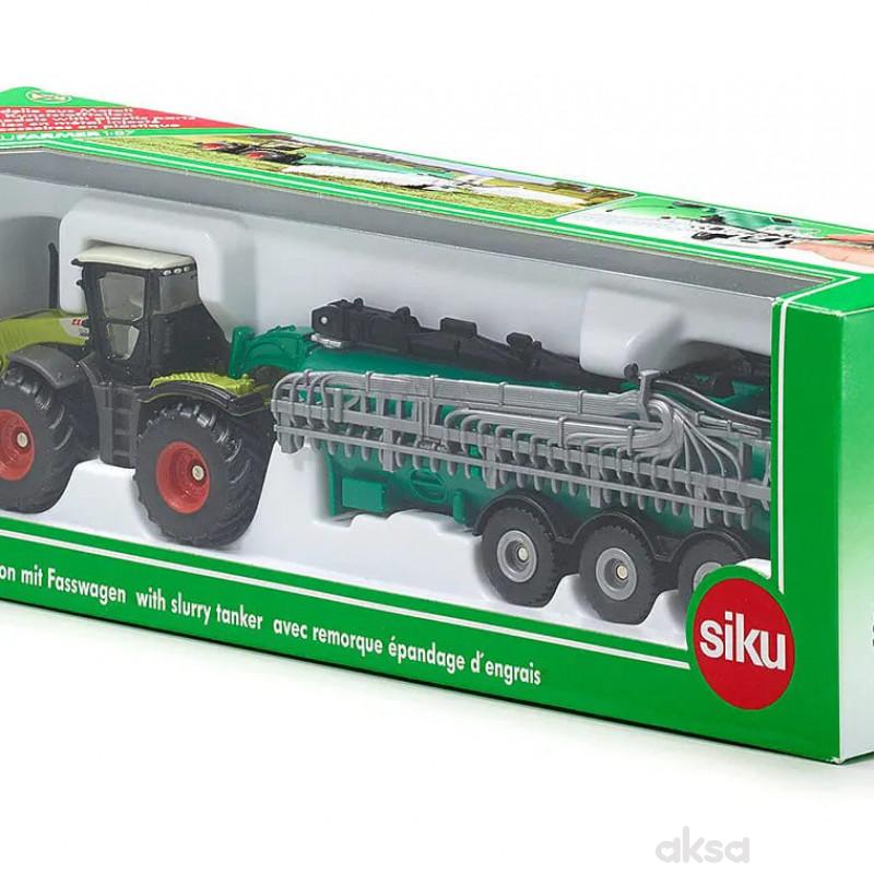 Traktor sa cisternom za đubrivo 