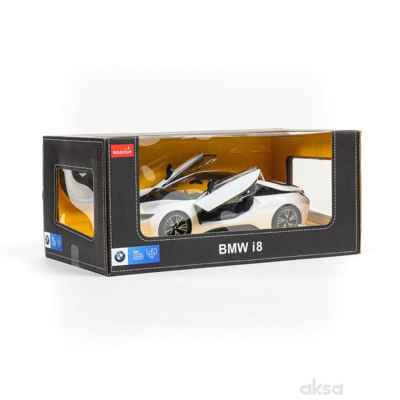 Rastar RC BMW i8 1:14 - bel, crn