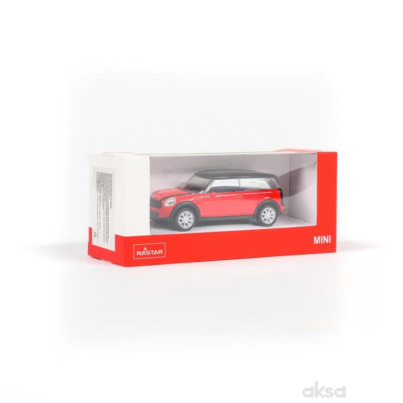 Rastar automobil MINI CLUBMAN 1:43 - crv 