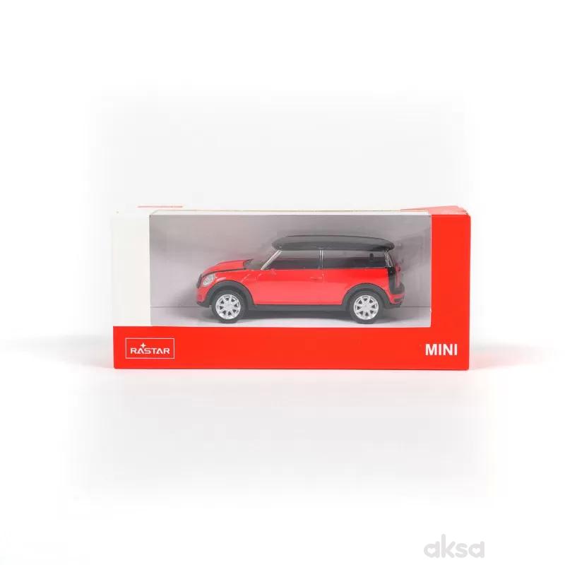 Rastar automobil MINI CLUBMAN 1:43 - crv 