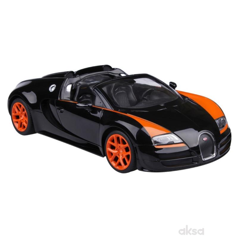 Rastar RC automobil Bugatti Veyron 1:14 - crn, nar