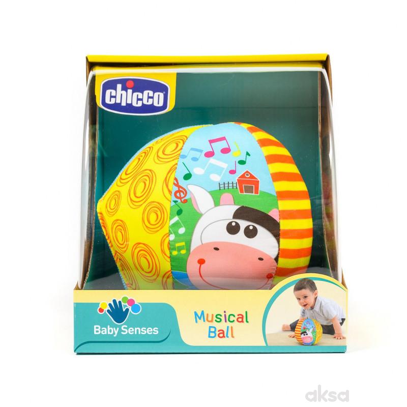 Chicco igračka plišana muzička lopta