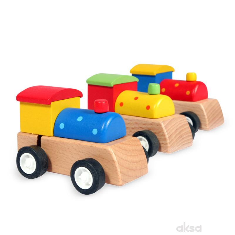 Pino igračka na navijanje lokomotiva 