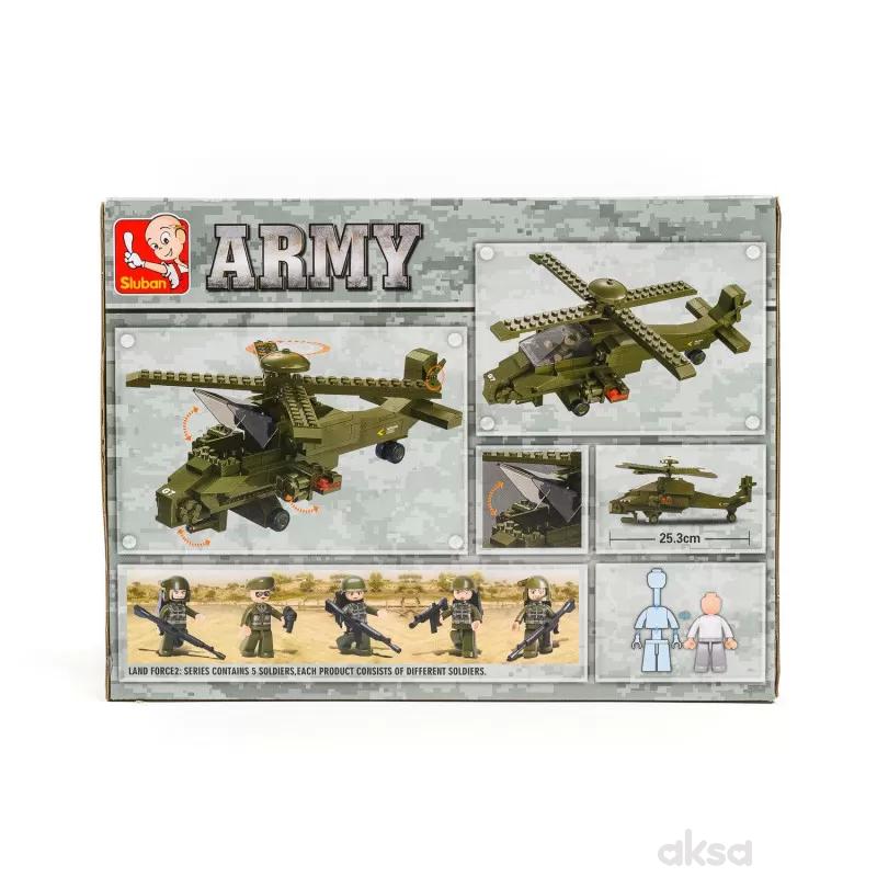 Sluban kocke, vojni helikopter, 199 kom 