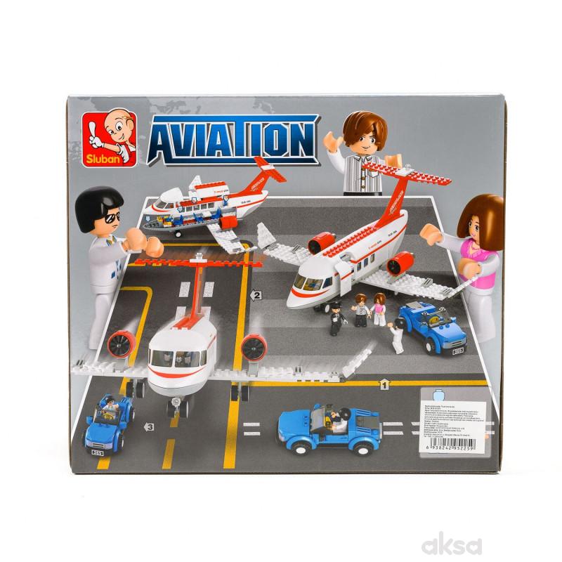 Sluban kocke, putnički avion, 275 kom
