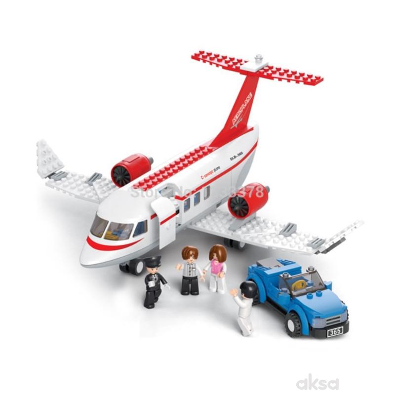 Sluban kocke, putnički avion, 275 kom