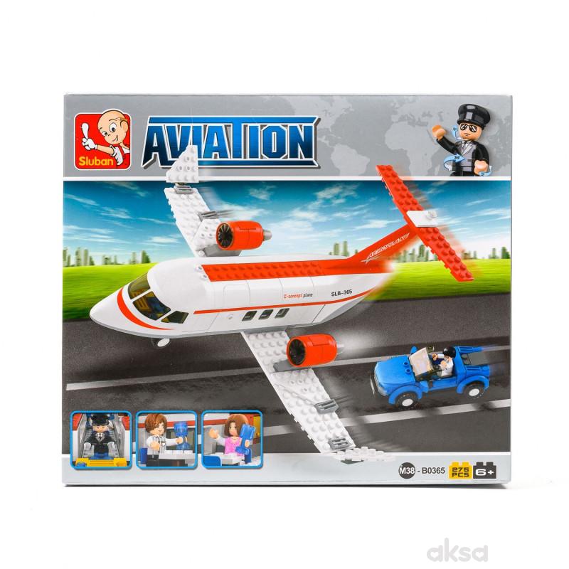 Sluban kocke, putnički avion, 275 kom