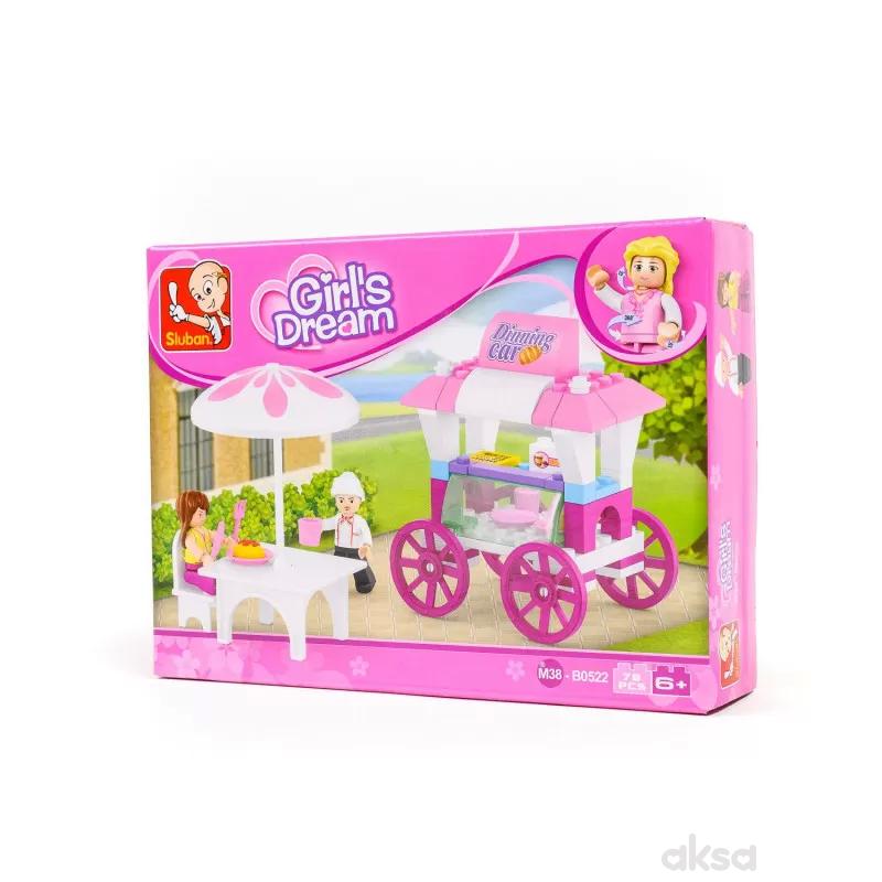 Sluban kocke, brza hrana, 78 kom