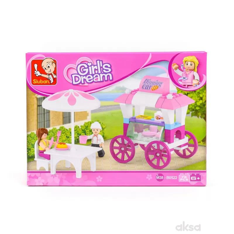 Sluban kocke, brza hrana, 78 kom