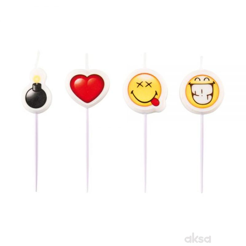 Marina Co Svećice Smiley 1/4 