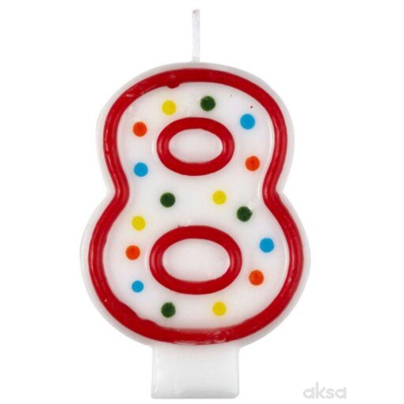 Marina company, Svećice Polka Dots 8 INT176008 