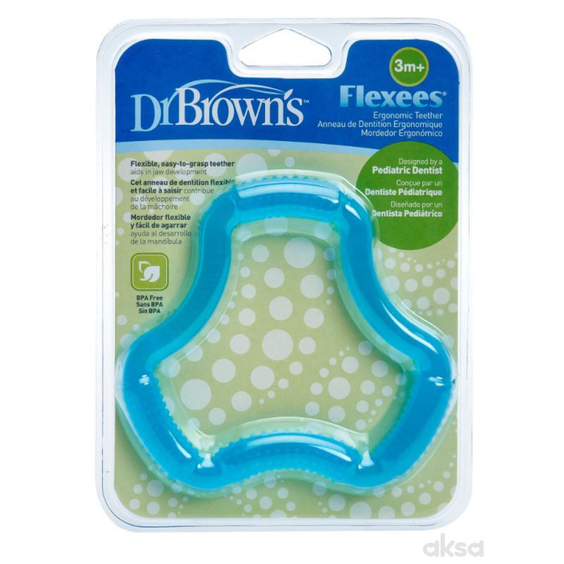 Dr.Browns savitljiva glodalica, plava i roze