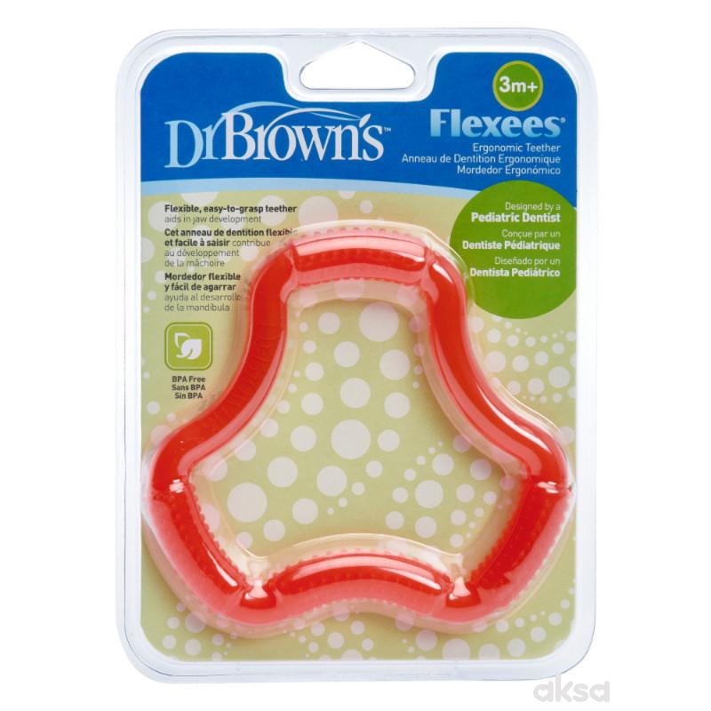 Dr.Browns savitljiva glodalica, plava i roze