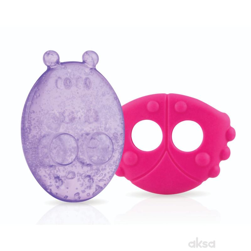 Nuby glodalica sa gelom 3m+, životinje