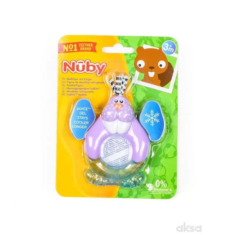 Nuby glodalica sa gelom 3m+: medved, morž, pingvin