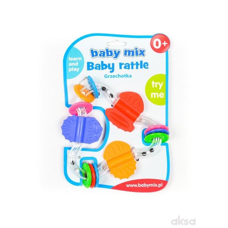 Baby Mix igračka zvečka trougao 